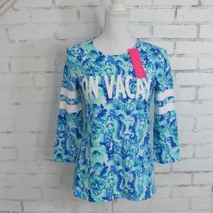 Lilly Pulitzer On Vacay Ollie Top (NWT) 💕 💕 HOST PICK 💕 💕